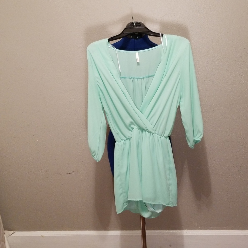 Sage brand romper